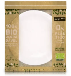 Pratos de Refeição em Cartão 23cm