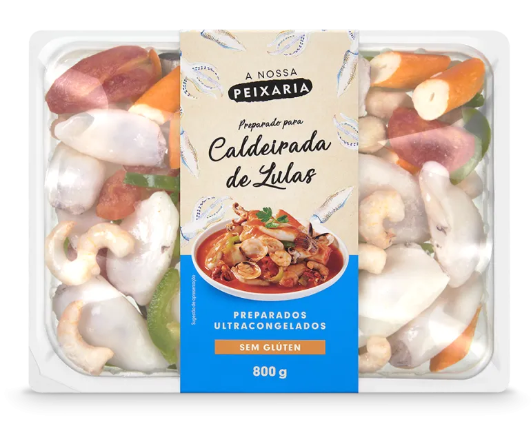 Preparado para Caldeirada de Lulas Congelado