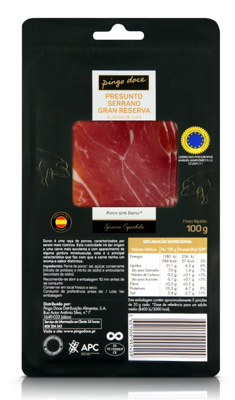Presunto Serrano Gran Reserva 16 Meses de Cura