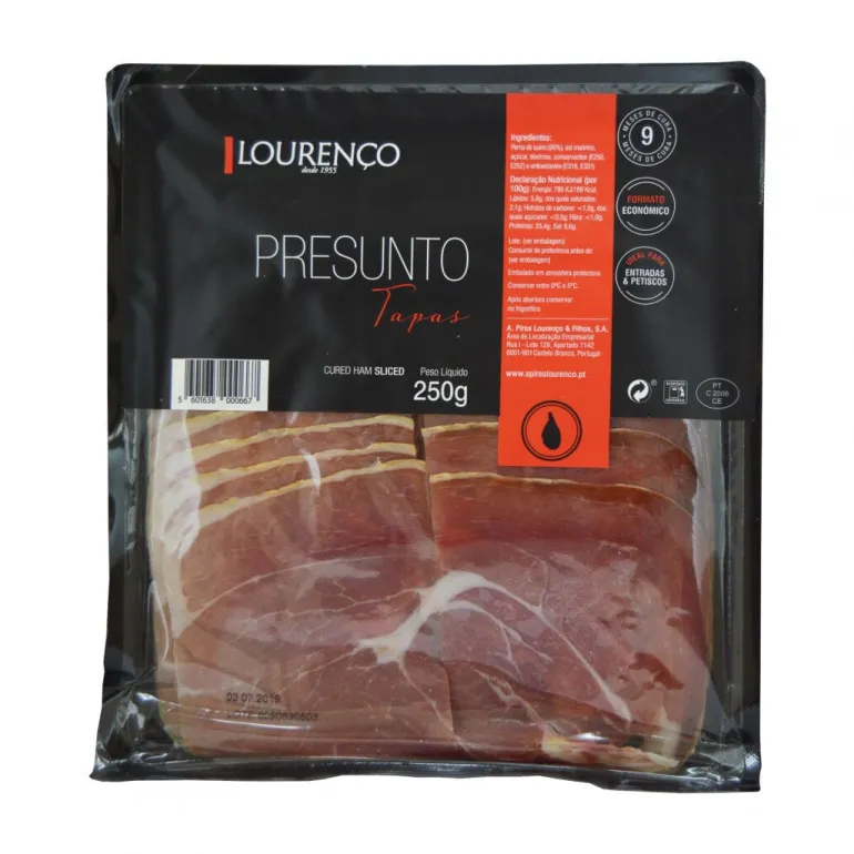 Presunto Tapas Fatiado 9 Meses de Cura