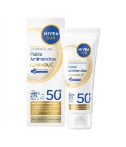 Protetor Solar Rosto Antimanchas FPS50+