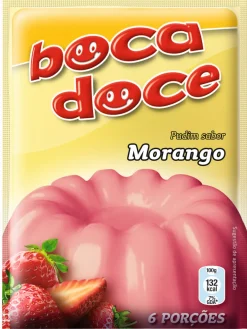 Pudim de Morango