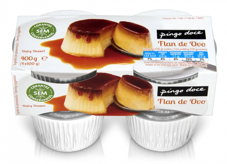 Pudim Flan de Ovo