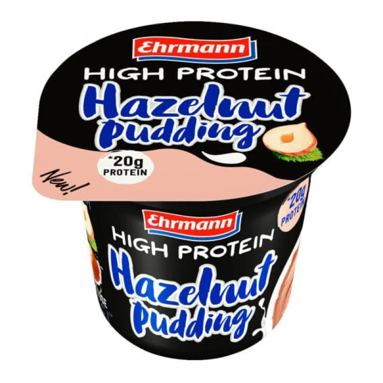 Pudim Proteico de Avelã