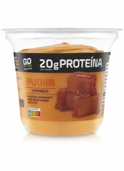 Pudim Proteico de Caramelo