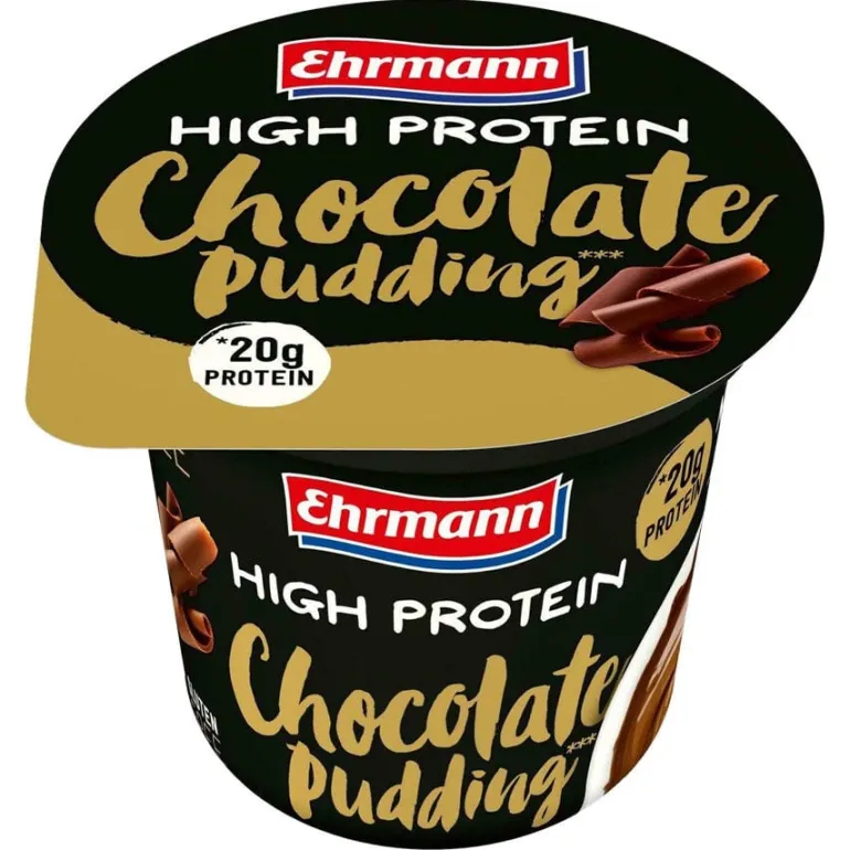 Pudim Proteico de Chocolate
