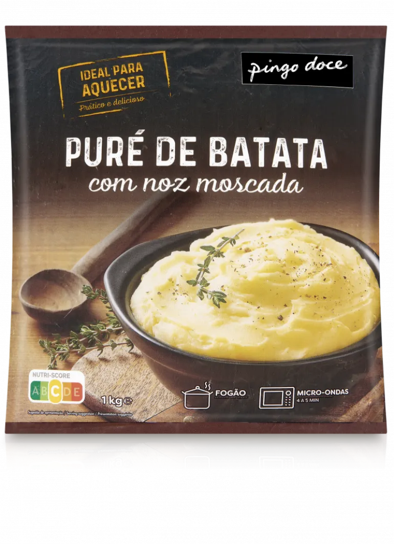 Puré de Batata com Noz Moscada