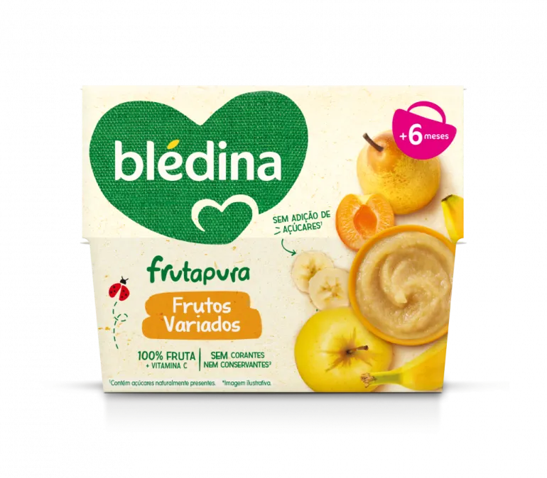 Puré de Fruta Frutos Variados