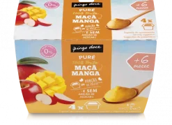 Puré de Fruta Maçã e Manga