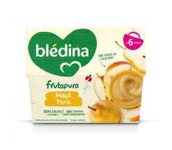 Puré de Fruta Maçã e Pera