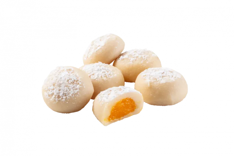 Queijinhos de Amêndoa com Ovos Moles