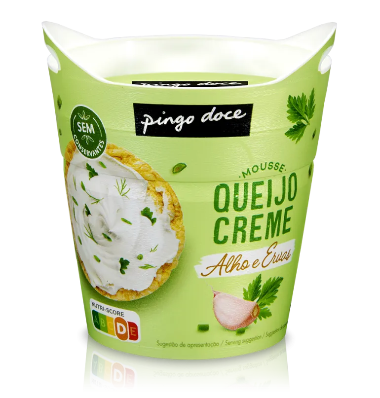 Queijo Creme com Alho e Ervas