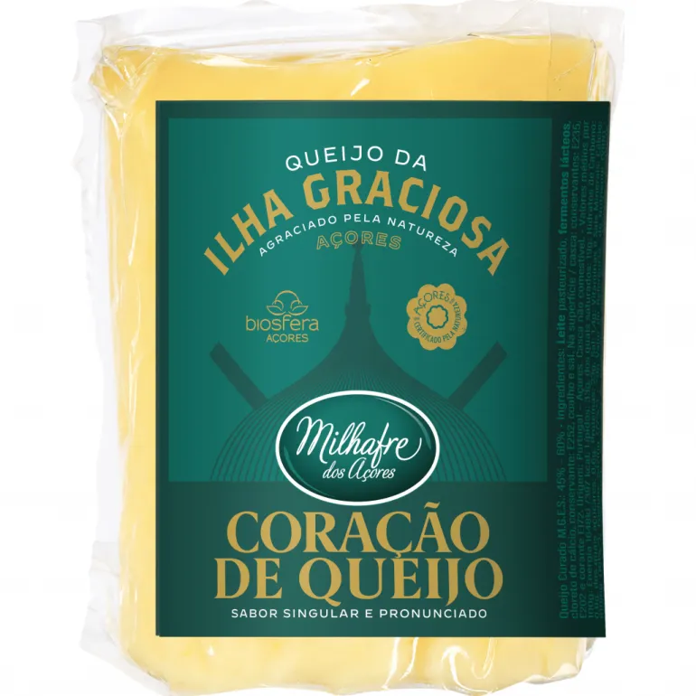 Queijo da Ilha Graciosa Açores Coração de Queijo