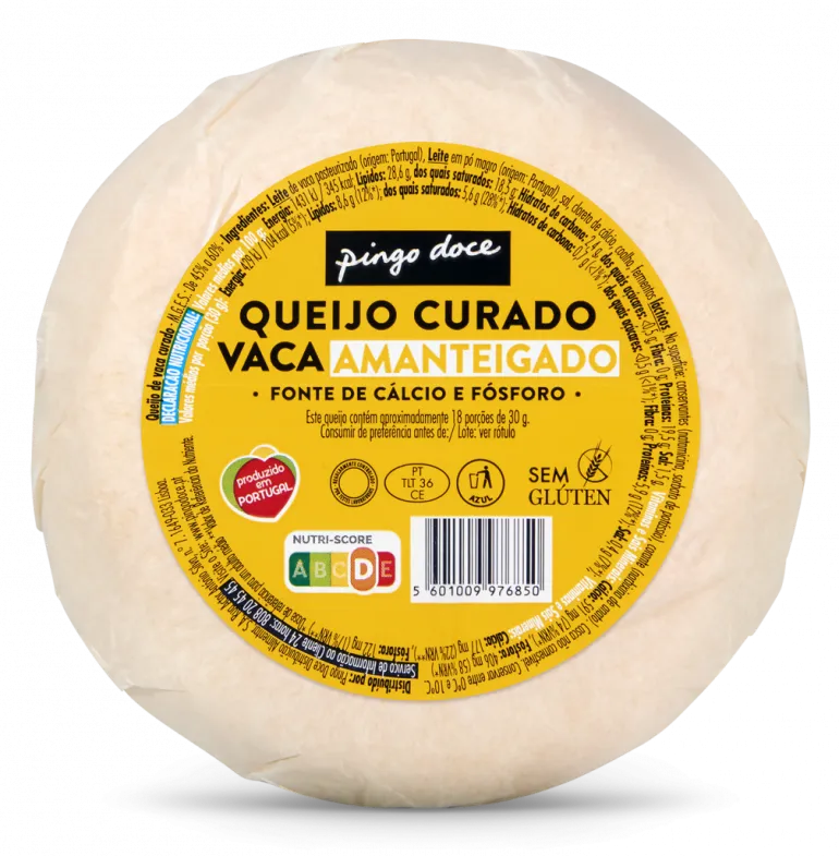 Queijo de Vaca Curado Amanteigado