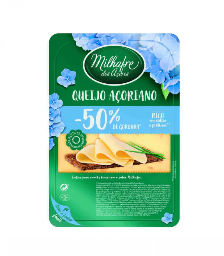 Queijo Fatiado dos Açores -50% Gordura