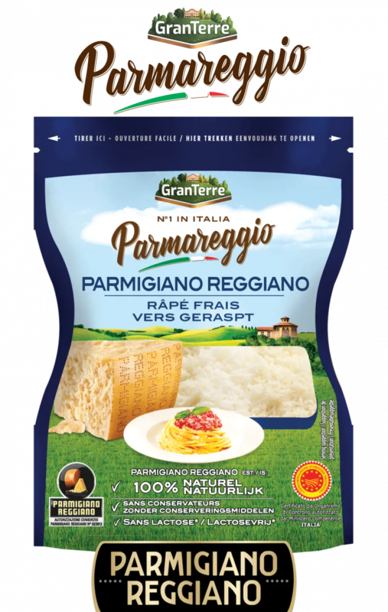 Queijo Parmesão Ralado Parmigiano Reggiano