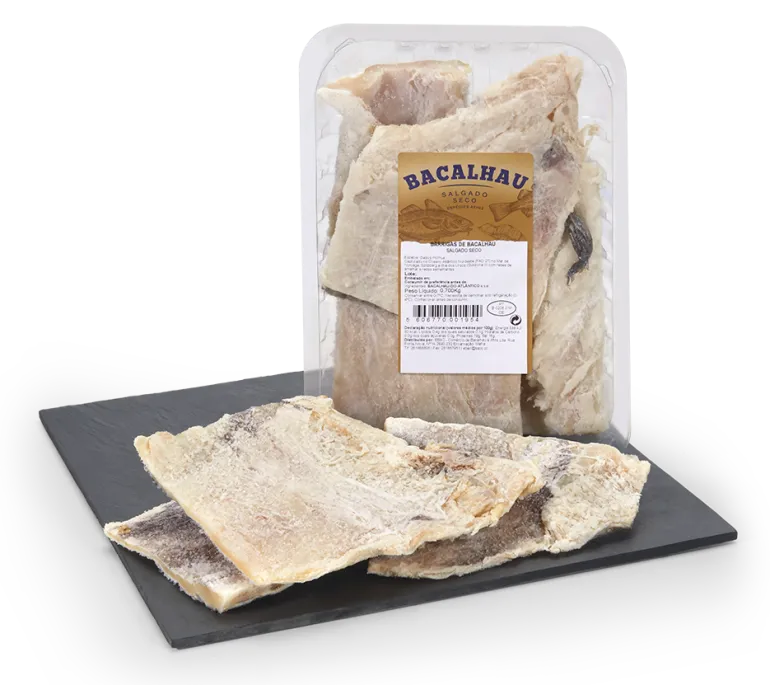 Rabos de Bacalhau Embalagem