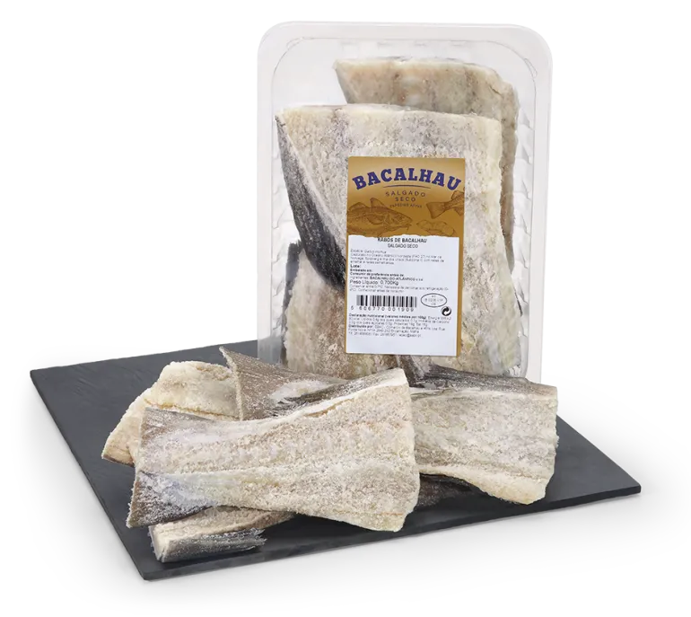 Rabos de Bacalhau Embalagem