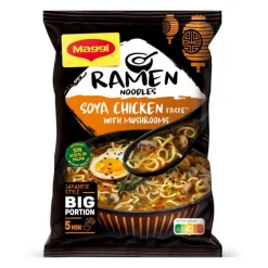 Ramen de Frango e Cogumelos