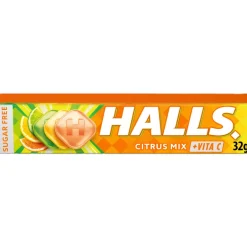 Rebuçados Halls Citrus Mix sem Açúcar