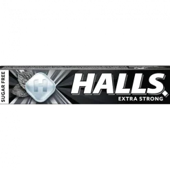 Rebuçados Halls Extra Strong sem Açúcar