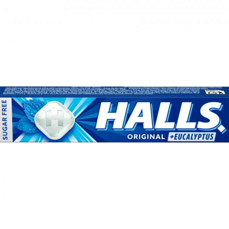 Rebuçados Halls Original sem Açúcar