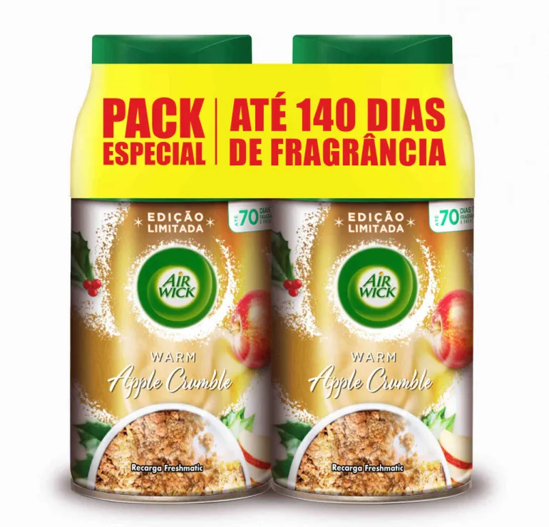 Recarga Ambientador Difusor Freshmatic Apple Crumble