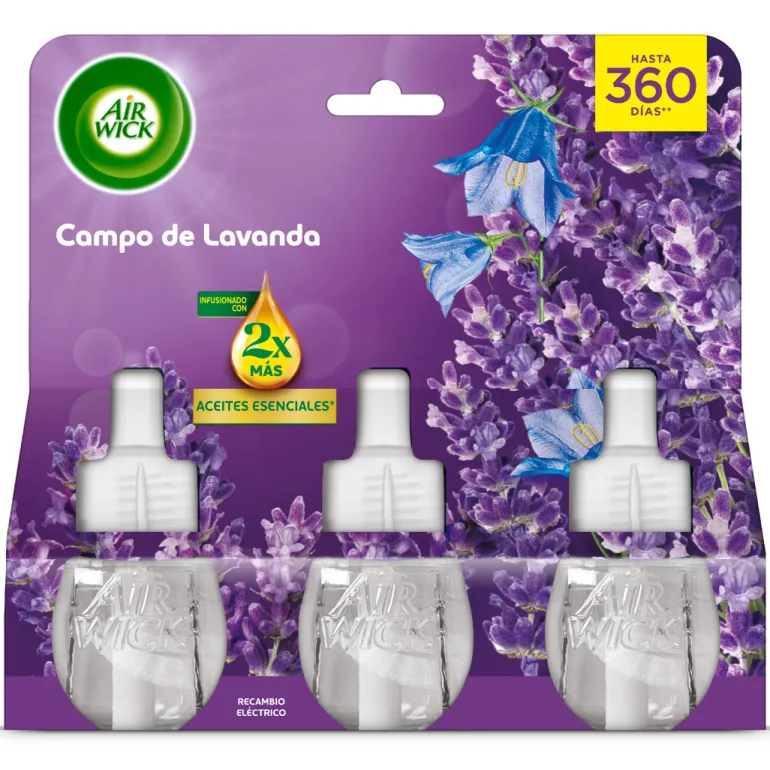 Recarga Ambientador Elétrico Lavanda 3un