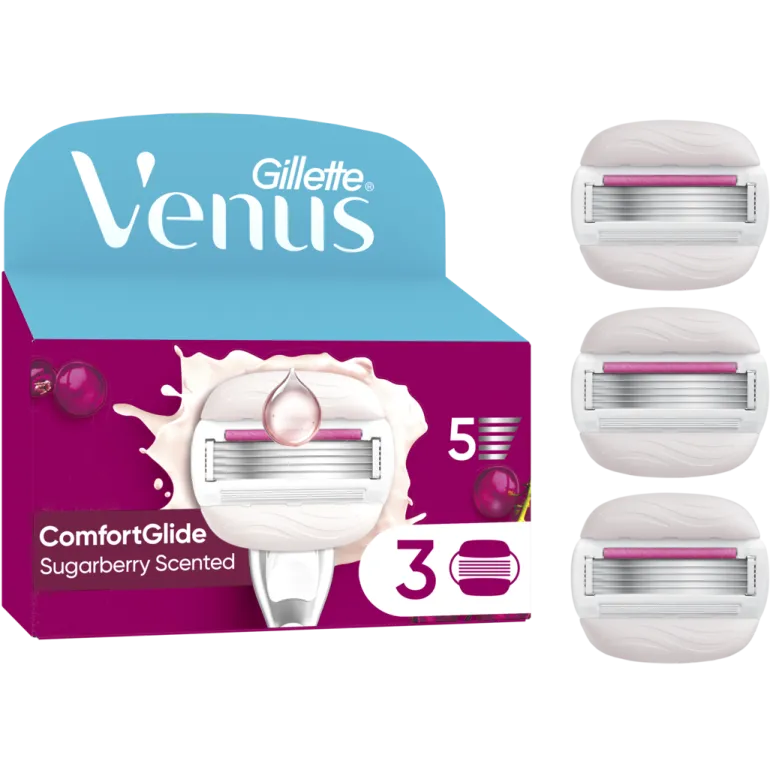 Recarga de Lâminas Venus Comfortglide Sugarberry