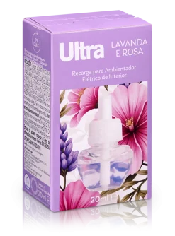 Recarga para Ambientador Elétrico Lavanda e Rosa