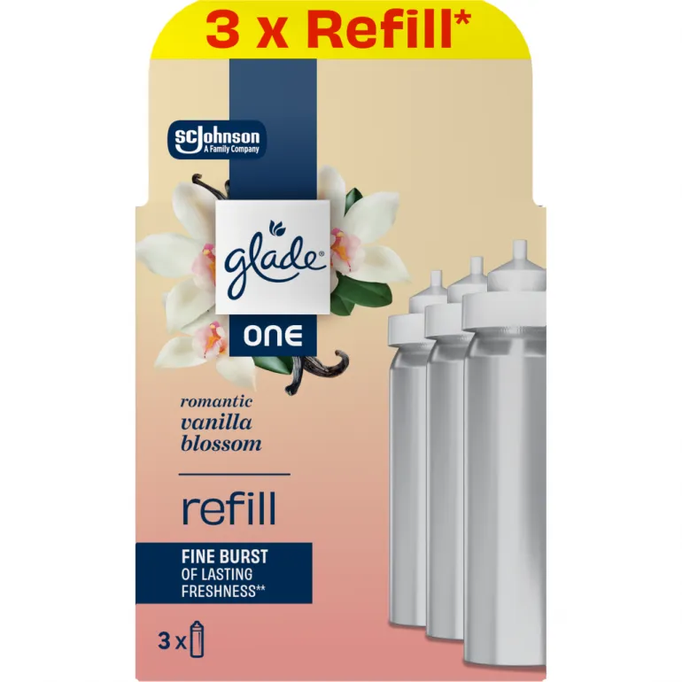 Recargas Ambientador One Baunilha Pack 3