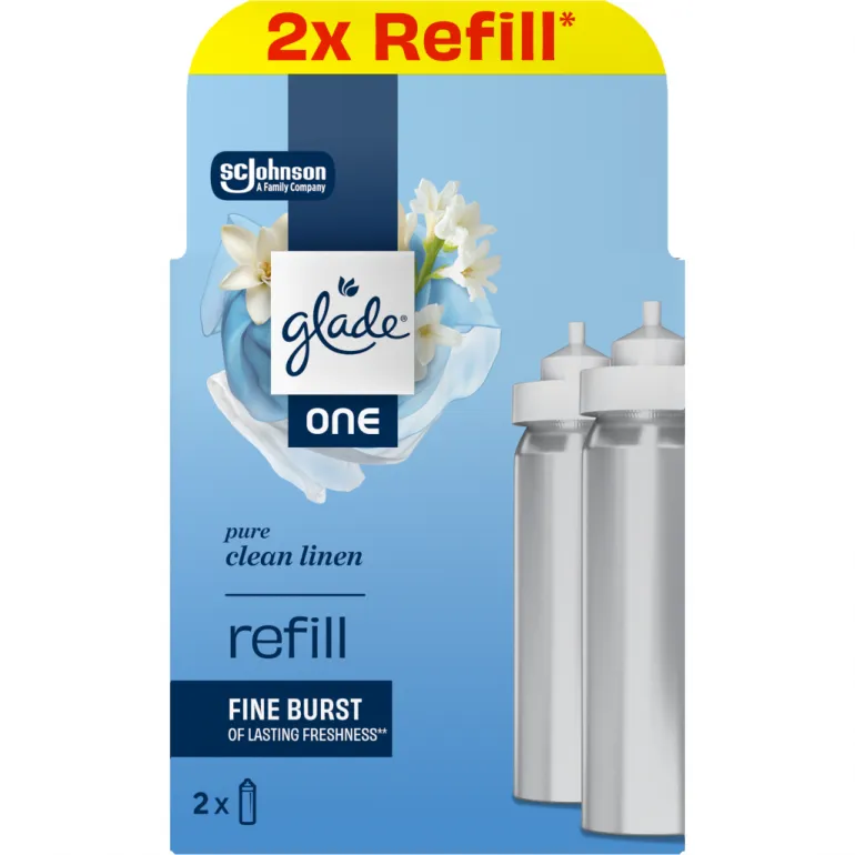 Recargas Ambientador One Clean Linen Pack 2