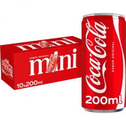 Refrigerante Coca-Cola Mini Pack 10