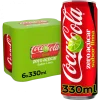 Refrigerante Coca-Cola Zero Lima Lata Pack 6