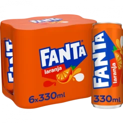 Refrigerante Fanta Laranja Pack 6