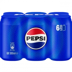 Refrigerante Pepsi Cola Lata Pack 6