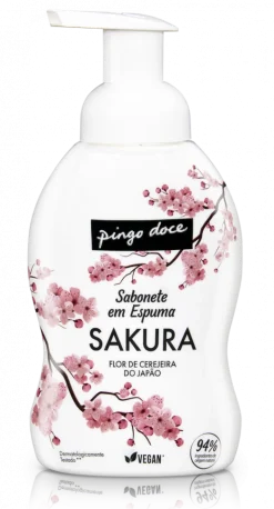 Sabonete Espuma Doseador Sakura