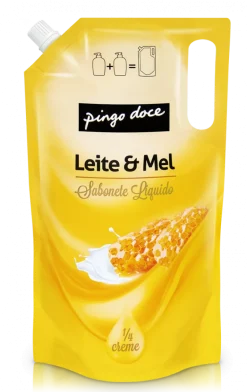 Sabonete Líquido Recarga Leite e Mel