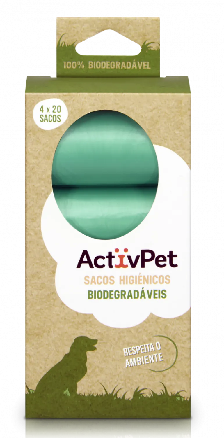 Sacos Higiénicos para Cão Biodegradáveis
