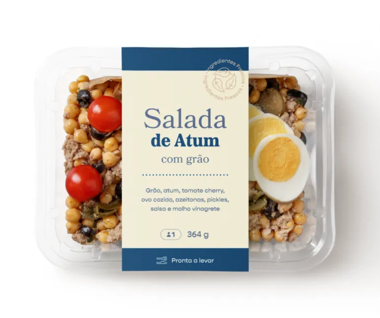 Salada de Atum com Grão