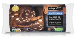 Salame de Chocolate com Amêndoa