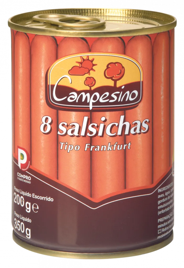 Salsichas Frankfurt Lata
