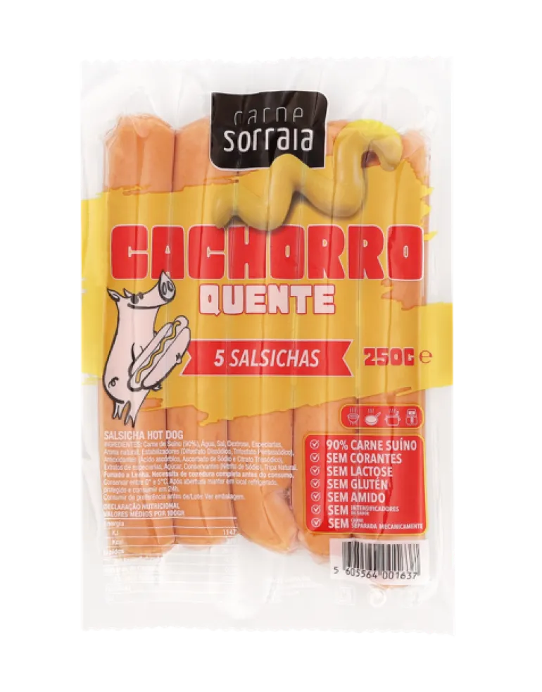 Salsichas para Hot Dog