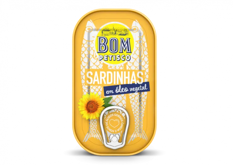 Sardinhas em Óleo Vegetal