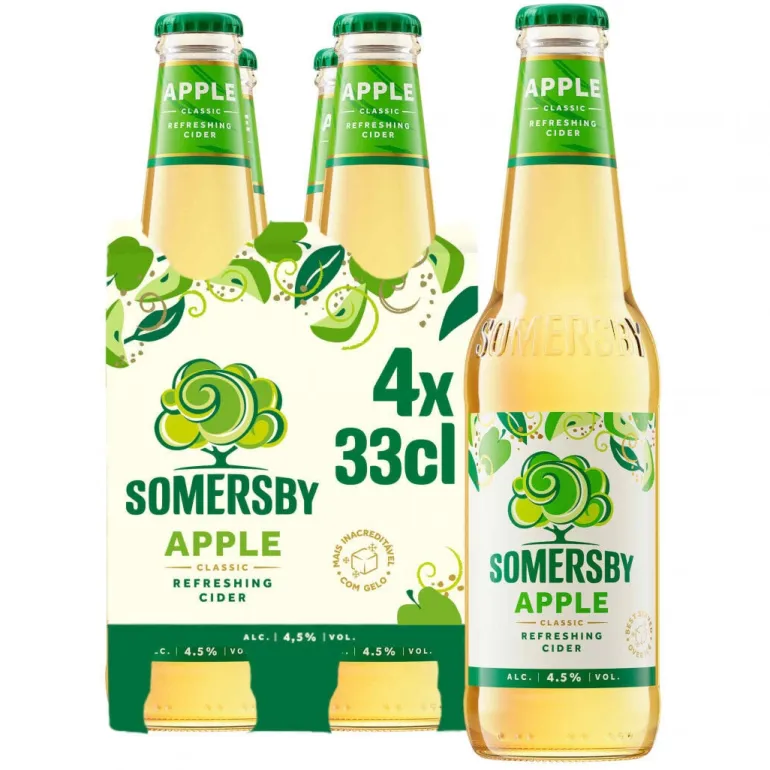 Sidra com Álcool Maçã Pack 4
