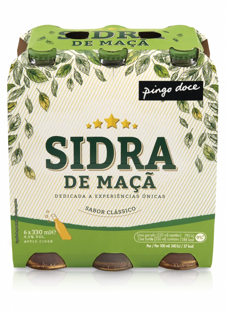 Sidra com Álcool Maçã Pack 6