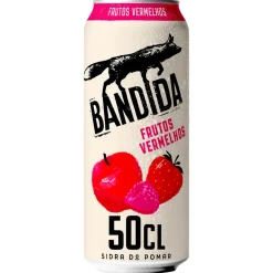 Sidra de Frutos Vermelhos com Álcool