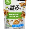 Snack Crocante de Amendoins e Pistáchios
