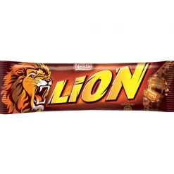 Snack de Chocolate e Caramelo Lion