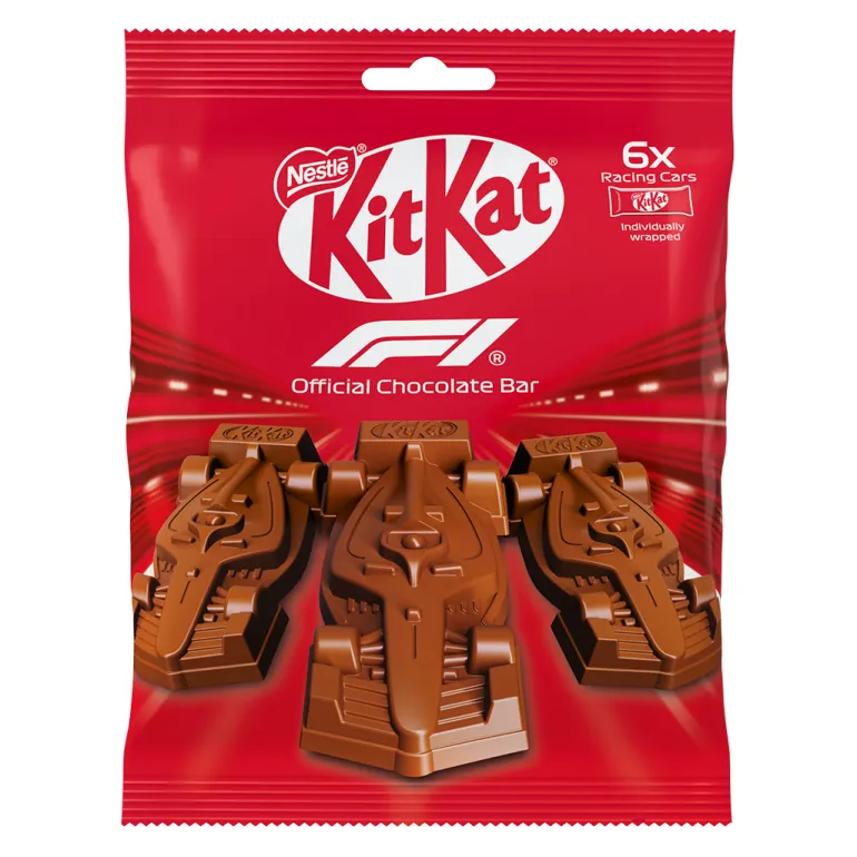 Snack de Chocolate Kit Kat Formula 1